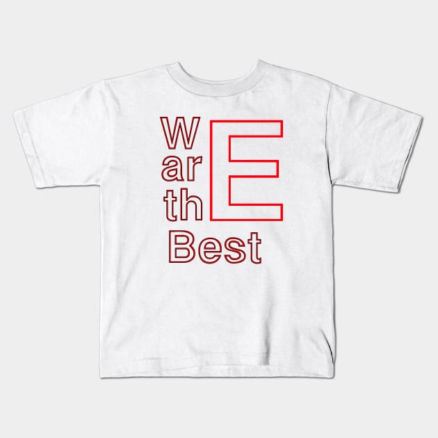 we are the best Kids T-Shirt by sarahnash